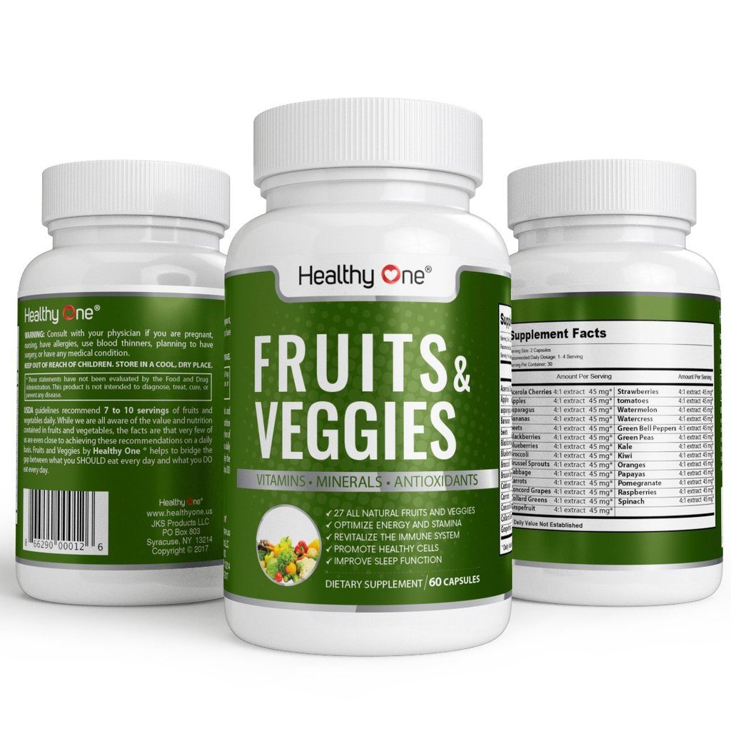 Top 10 Fruit And Vegetable Supplements Best Of 2022 3615